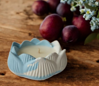 Svíčka - švestka 004